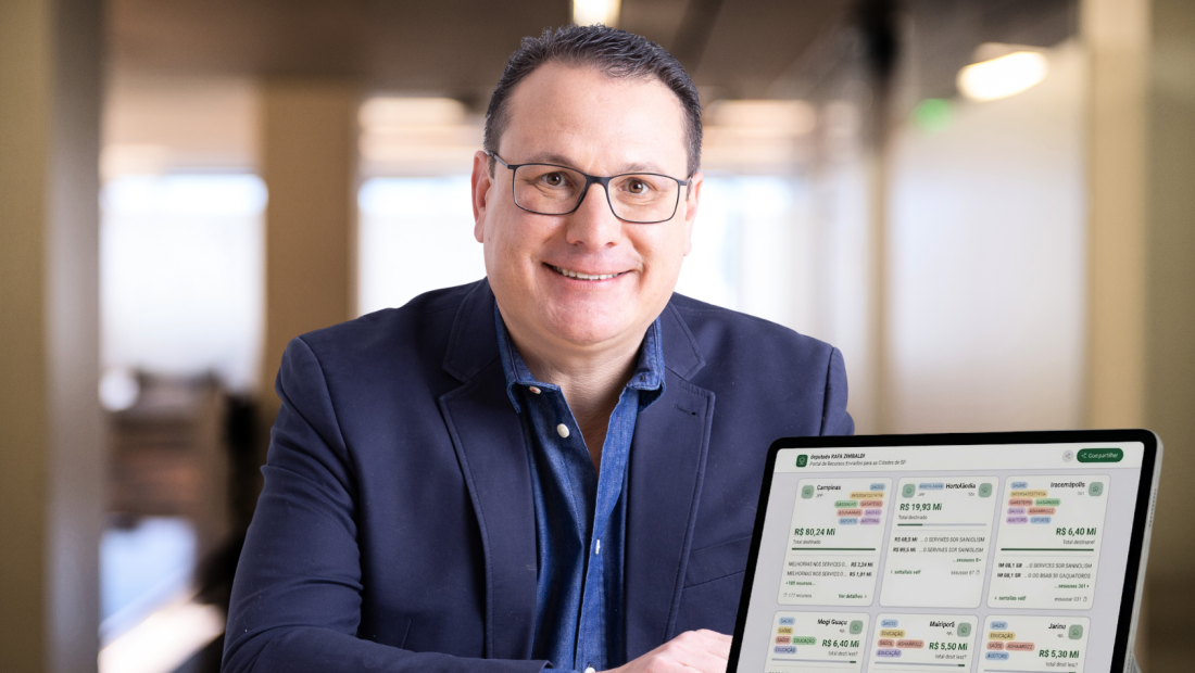 Rafa Zimbaldi cria Portal da Transparência